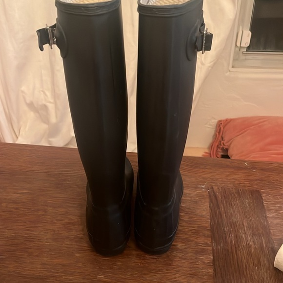 Original Tall Hunter Black Rainboots - Picture 4 of 8